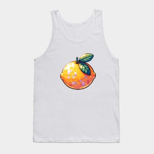 Lemon Leaf Sour Fruit Harvest Field Product Vintage Since Tank Top